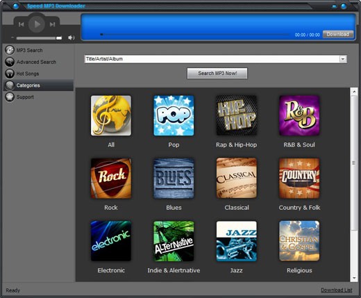 Speed MP3 Downloader Ekran Görüntüsü