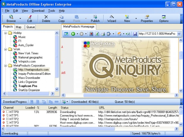 Offline Explorer Enterprise