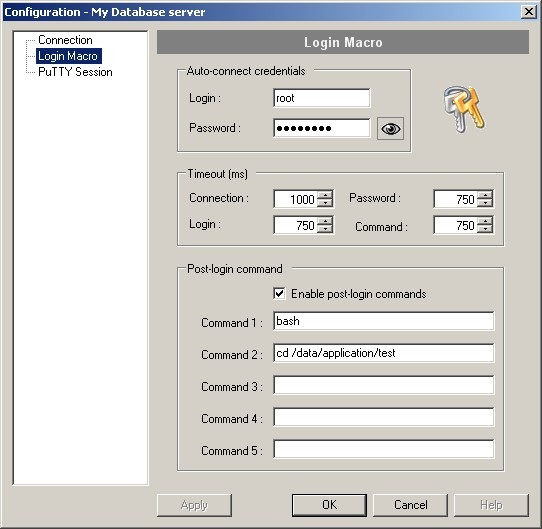 PuTTY Connection Manager