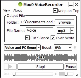 Moo0 VoiceRecorder