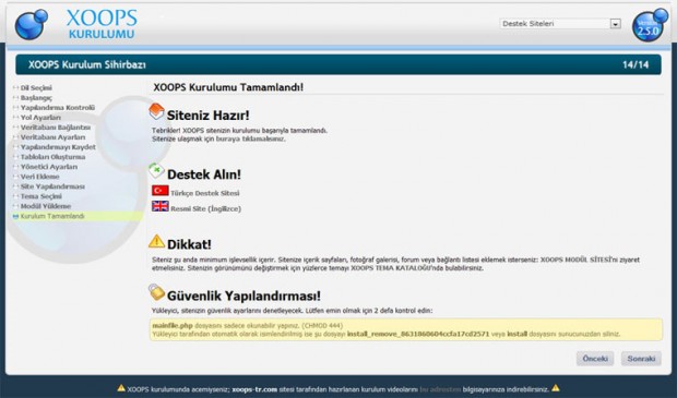 Xoops Türkçe