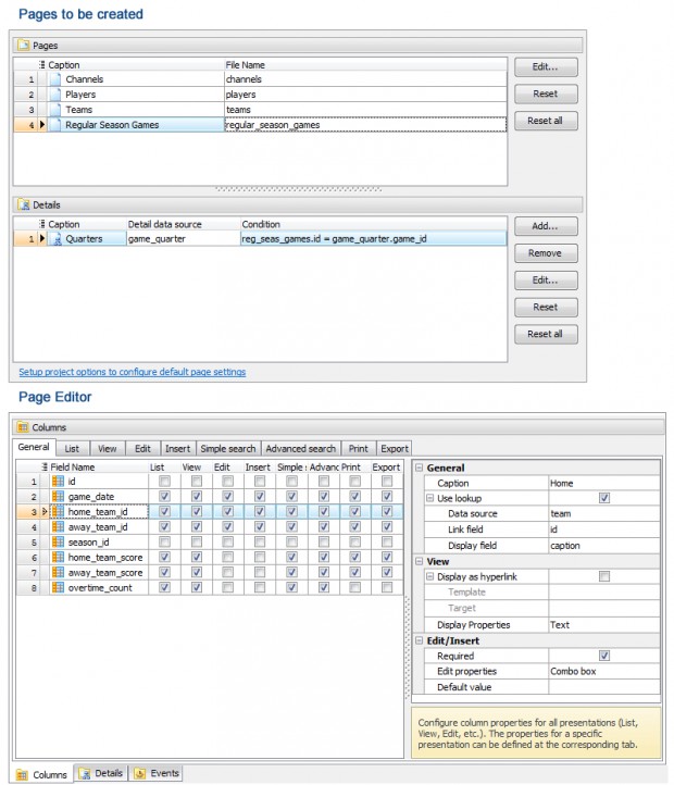 Oracle PHP Generator