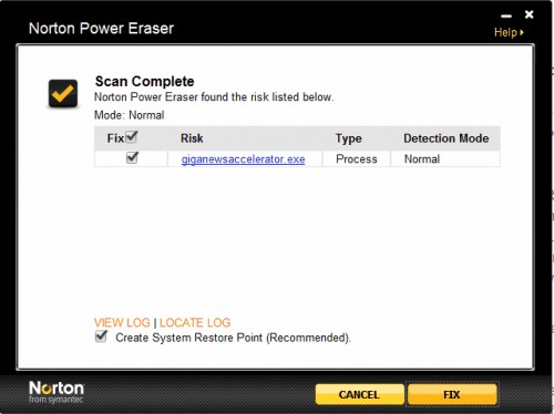 power eraser analysis symantec