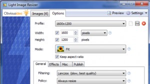 Light Image Resizer