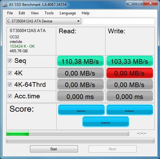 AS SSD Benchmark