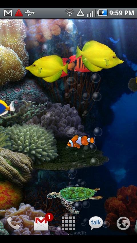 Aquarium Live Wallpaper (Android) Aquarium Live Wallpaper (Android)