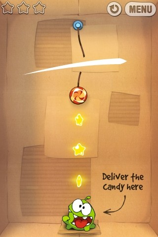 Cut the Rope Ekran Goruntusu 3
