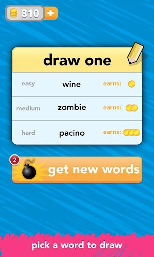 Draw Something Free Ekran Görüntüsü