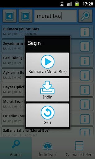 Sınırsız Müzik Ekran Görüntüsü