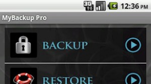 MyBackup Pro Ekran Görüntüsü