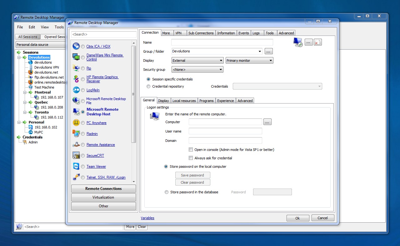 microsoft remote desktop manager windows 10