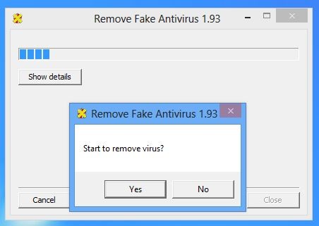 Remove Fake Antivirus