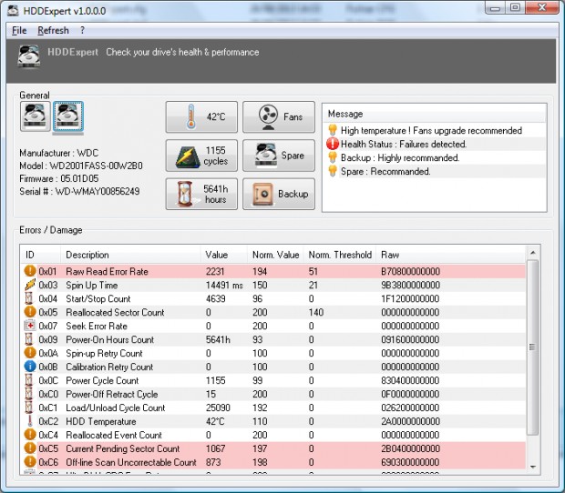 HDDExpert Screenshot