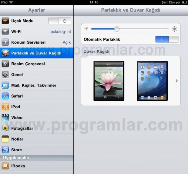 iPad %u0130pucular%u0131: Pil Ömrünü Uzatma