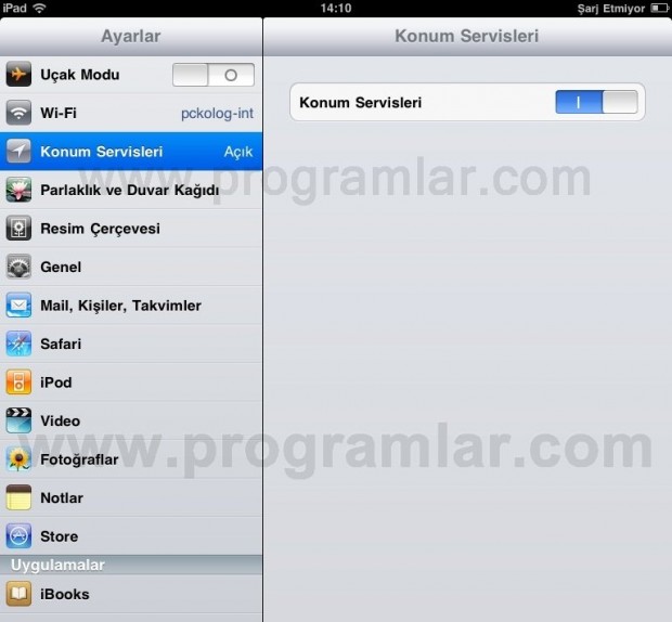 iPad %u0130pucular%u0131: Pil Ömrünü Uzatma