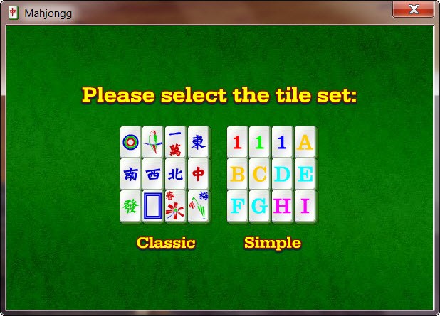 Mahjongg 1.7.3