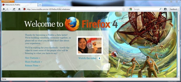 Firefox 4  ten ilk izlenimler