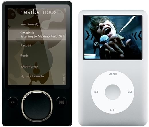 Zune vs iPod