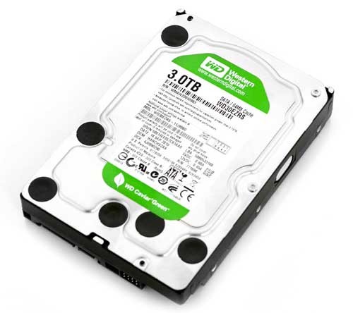 Western Dijital 3 TB  lık SATA HDD üretti